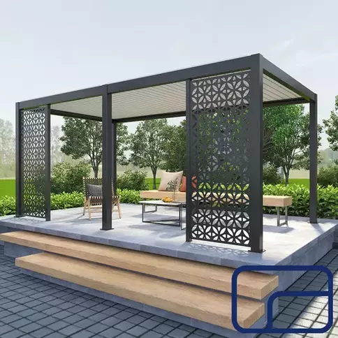 Copertine si pergole metalice