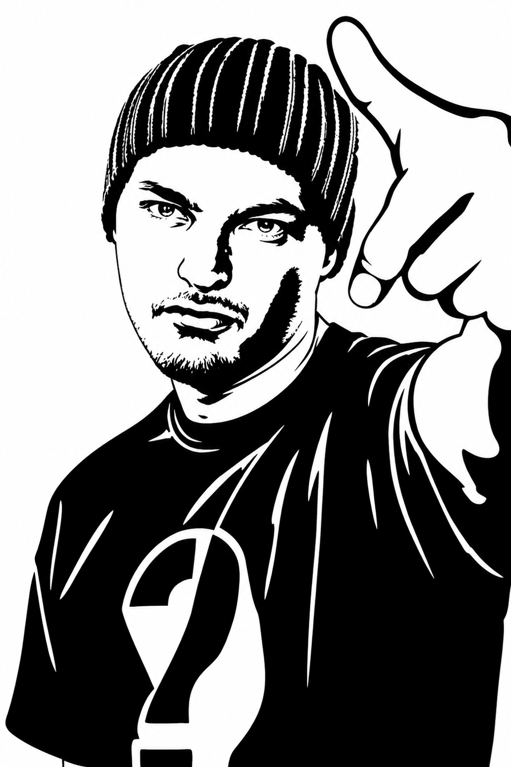 Portret personalizat decupat în metal